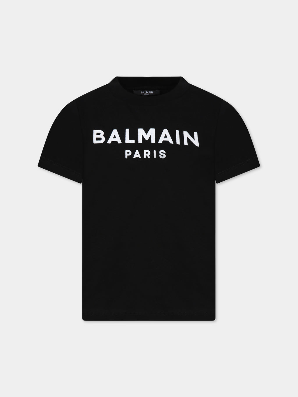 Black t-shirt for kids with logo